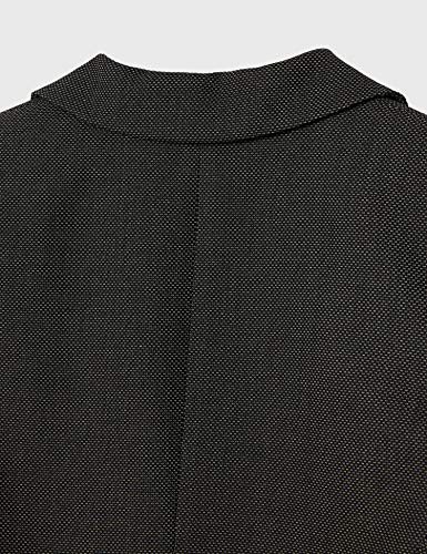 HUGO The Long Jacket-2 10232271 01 Blazer, Negro1, 44 para Mujer