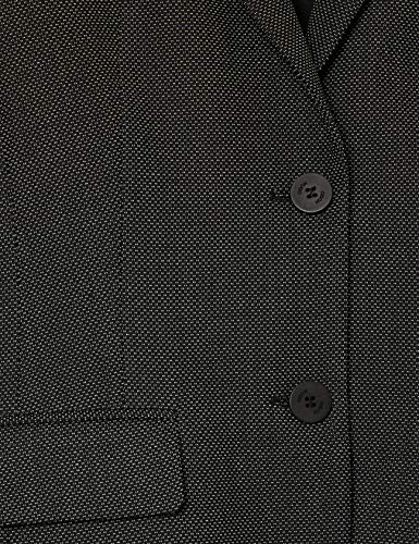 HUGO The Long Jacket-2 10232271 01 Blazer, Negro1, 44 para Mujer