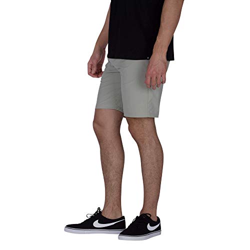 Hurley M Dri-Fit Chino 19' Bermudas, Hombre, Spruce Fog, 34