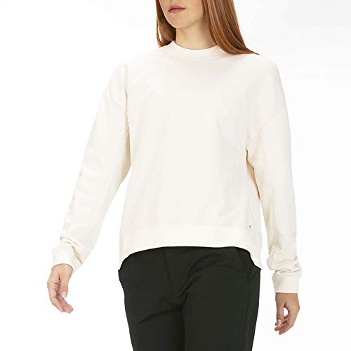 Hurley W Dri-Fit Wash Crew Sudaderas, Mujer, Pale Ivory, S