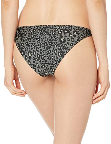Hurley W Hrly Qd Leopard Surf Bottom Partes De Abajo Bikini, Mujer, Vintage lychen, S