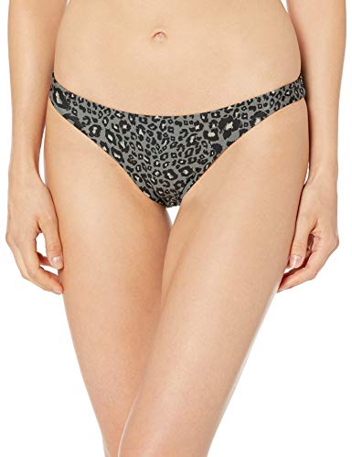 Hurley W Hrly Qd Leopard Surf Bottom Partes De Abajo Bikini, Mujer, Vintage lychen, S