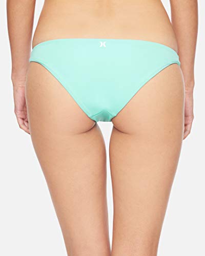 Hurley W Mod Surf Bottom Parte De Abajo Bikini, Mujer, Light Aqua, M