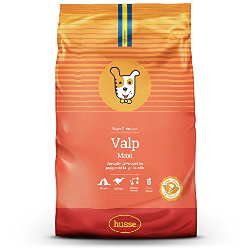 Husse - Valp Maxi 15 Kg | Pienso para Perros | Función Digestiva | Sabor Pollo y Salmón Ingredientes