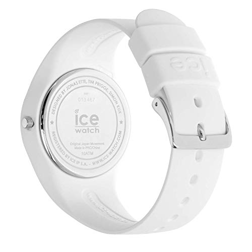 Ice-Watch - ICE lo White turquoise - Reloj bianco para Mujer con Correa de silicona - 013430 (Medium)