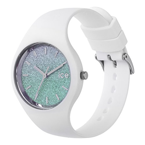 Ice-Watch - ICE lo White turquoise - Reloj bianco para Mujer con Correa de silicona - 013430 (Medium)