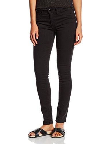 ICHI Erin IZARO Vaqueros, 10001 Black, W27/L32 (27) para Mujer