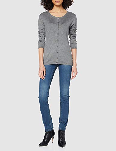 ICHI MAFA O CA Suter Pulver, Gris (Grey Melange 10020), S para Mujer