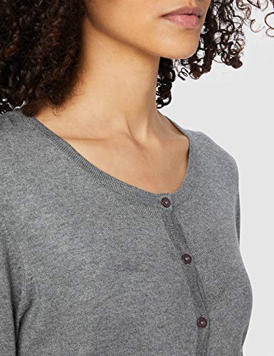 ICHI MAFA O CA Suter Pulver, Gris (Grey Melange 10020), S para Mujer