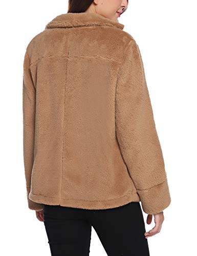 iClosam Abrigo Mujer Invierno Lana Suelta Tallas Grandes Jersey De Mujers Chaqueta OtoñO Invierno Manga Larga Remata Abrigos CáLido