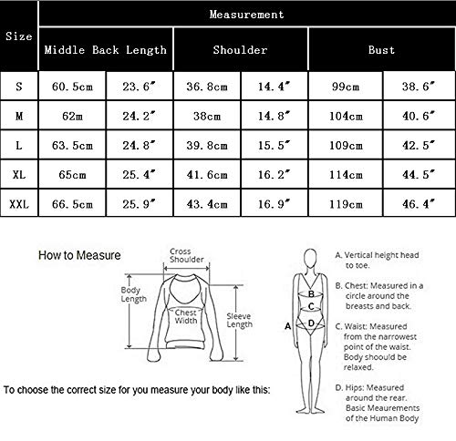 iClosam Chaleco De Mujer Sin Capucha PortáTil Cremallera Suelto Abrigo De Invierno Mujer Outdoor