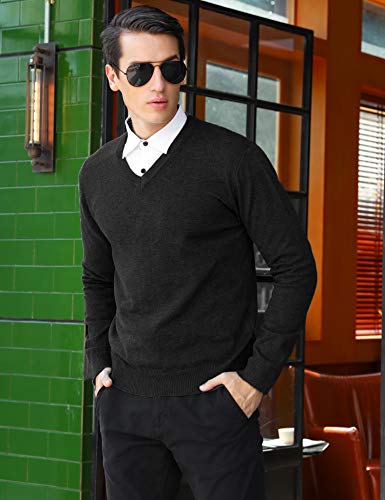 iClosam Hombre Jersey De Punto Cremallera Calentito Redondo SuéTer De Cuello Redondo Longsleeve Camisa SuéTer Sweater