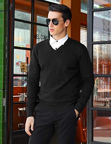 iClosam Hombre Jersey De Punto Cremallera Calentito Redondo SuéTer De Cuello Redondo Longsleeve Camisa SuéTer Sweater