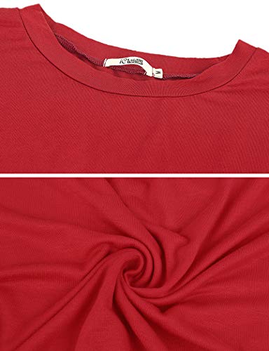 iClosam Pijamas De Navidad Familia Conjunto Pantalon y Top Mujer Hombre Niños Niña Algodón Camisetas De Manga Larga Sudadera Chándal