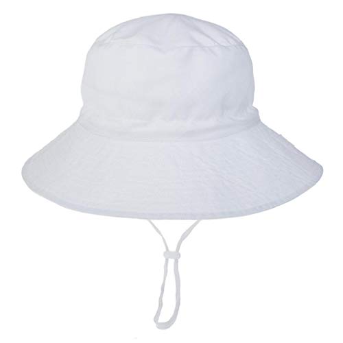 iClosam Sombrero Bebe NiñO O NiñAs Verano UPF 50+ Transpirable Seco RáPido Ajustable De Sol Gorra Bucket Hat De Playa