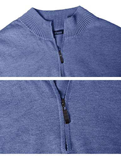 iClosam SuéTer Hombre Invierno CláSico con Cuello En V JerséIs Hombre De Manga Larga