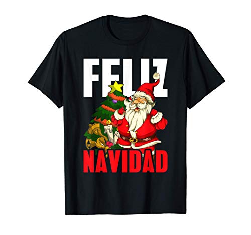 Idea De Regalo De Papá Noel Feliz Navidad Santa Claus Camiseta
