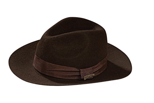 Indiana Jones tm Deluxe Adult Hat. Brown Felt. One size fit (gorro/sombrero)