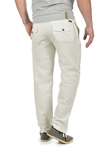 INDICODE Ives - patalón corto para hombre, tamaño:XL;color:Off-White (002)