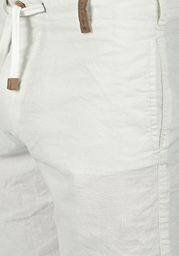 INDICODE Ives - patalón corto para hombre, tamaño:XXL;color:Off-White (002)