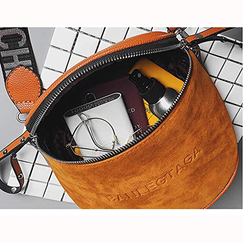 Indumentaria Femenina Pequeño Bolsas De Mensajero, Señora Hombro del Bolso del Cubo Bolsas Crossbody La Bolsa De Asas del Bolso Las Hembras Semicírculo De Una Silla,Gris