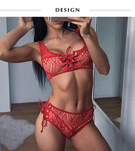 INSTINNCT Bikini Mujer Push-up Acolchado Bra Trajes de Baño Brasileño Bañador Dos Pieza1190