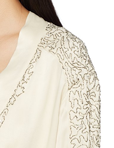 Intropia P480BLA06165001 Chaqueta de Traje, Marfil (Marfil 001), 40 (Tamaño del Fabricante:40) para Mujer