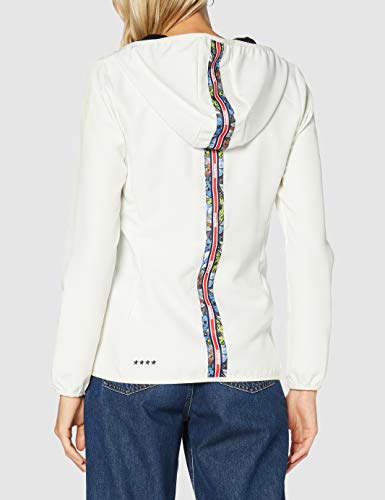 Invicta Felpa Cappuccio Sophia Sudadera, Beige (Ecru 28), X-Small para Mujer