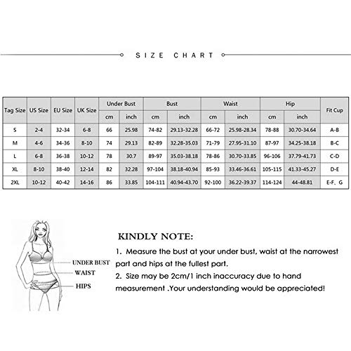 IVYSHION Bikini Mujer Sexy con Volantes 2019 Verano Push Up Traje de baño Cintura Alta Sexy Bañador Conjunto De Bikini Ropa de Playa