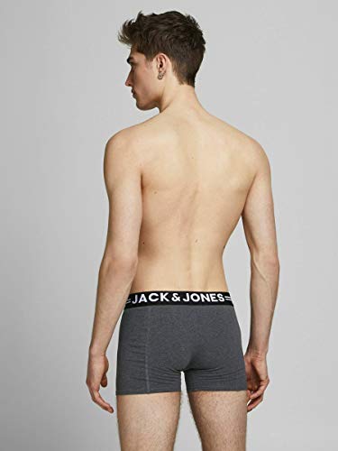 JACK & JONES JACLICHFIELD TRUNKS 3 PACK, Bóxer Hombre, Multicolor (Burgundy), X-Large