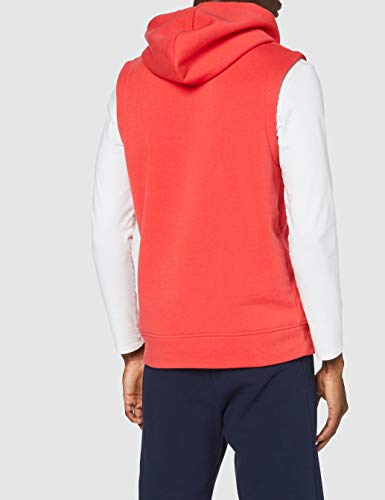 Jack & Jones JCOBADGE Sweat SL Hood Sudadera con Capucha, Coral, S para Hombre