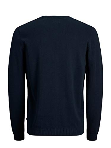 Jack & Jones Jjebasic Knit V-Neck Noos suéter, Azul (Navy Blazer Navy Blazer), X-Large para Hombre