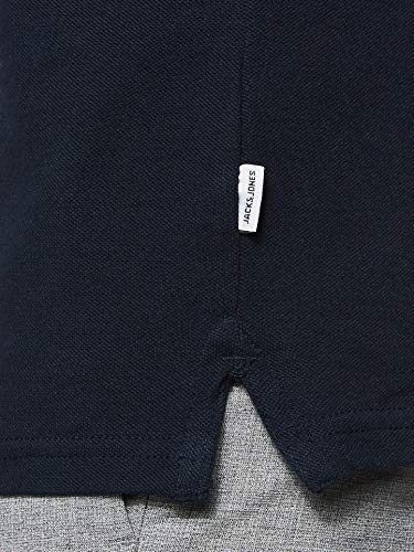 Jack & Jones Jjebasic Polo SS Noos - Camiseta para Hombre, Azul (Navy Blazer), Talla XXL