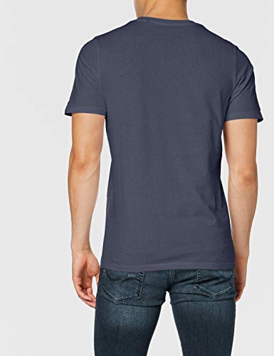 Jack & Jones Jjecorp Logo tee SS Crew Neck Noos Camiseta, Azul (Navy Blazer Detail: Slim Fit), X-Small para Hombre