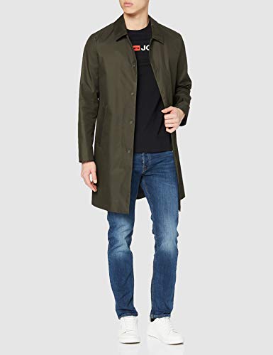 Jack & Jones Jjecorp Logo tee SS Crew Neck Noos Camiseta, Negro (Black Detail: Slim Fit), X-Small para Hombre