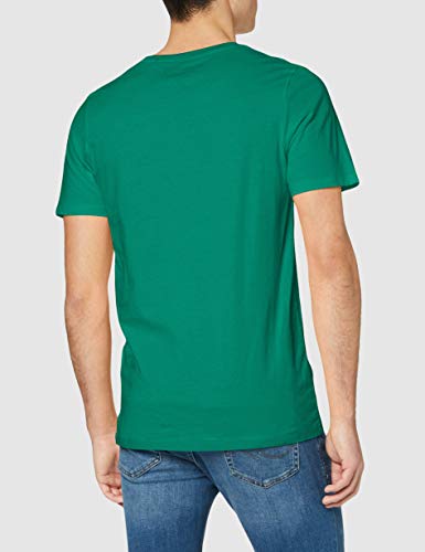 Jack & Jones JJELOGO tee SS O-Neck 2 Col SS20 Noos Camiseta, Verde, XL para Hombre