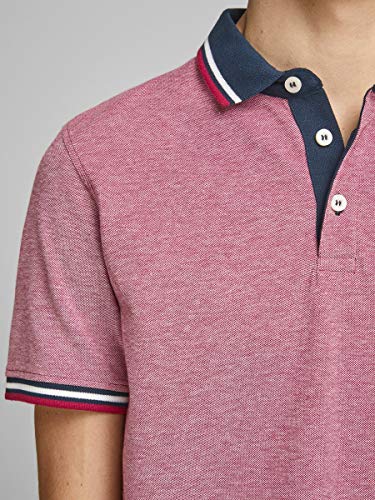 Jack & Jones JJEPAULOS Polo SS Noos Camisa, Ojo, L para Hombre