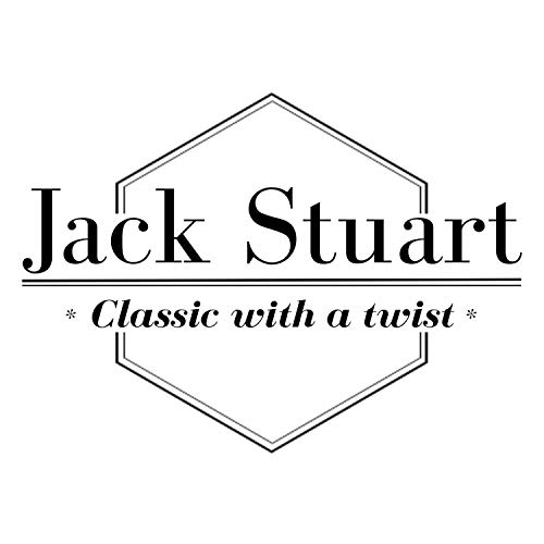 Jack Stuart - Jersey con Cuello en Pico para Hombre, 100% Lana de Merino - Burdeos, XL