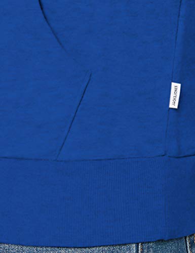 Jack&Jones JJECORP Logo Sweat Hood Noos Sudadera con Capucha, Classic Blue/Detail:Play - REG, Large para Hombre