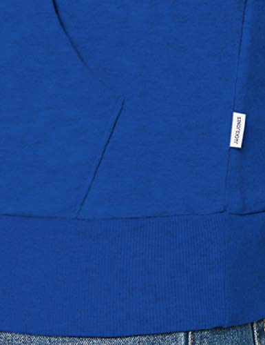 Jack&Jones JJECORP Logo Sweat Hood Noos Sudadera con Capucha, Classic Blue/Detail:Play - REG, Large para Hombre