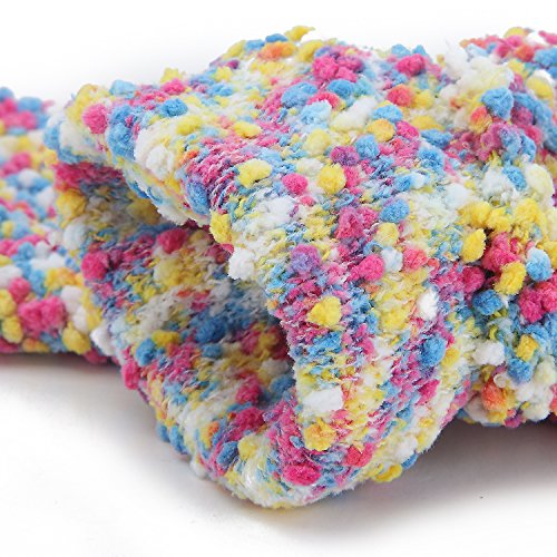 JARSEEN 2 Caja Regalo Navidad Calcetines Dia de san Valentin Super Suaves Cómodos Calentar Mujer DIY (2 Multicolor, EU 36-42)