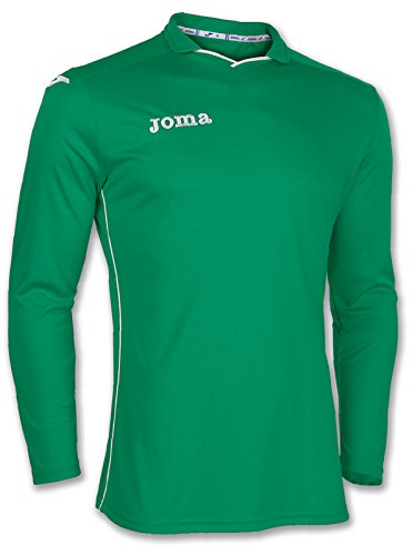 Joma 100005.450 - Camiseta de equipación de Manga Larga para Mujer, Color Verde, Talla 4XS-3XS