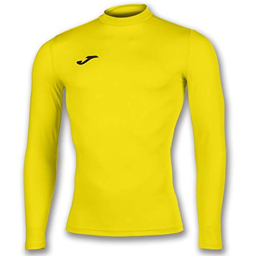 Joma Academy Camiseta Termica, Hombre, Amarillo, S-M