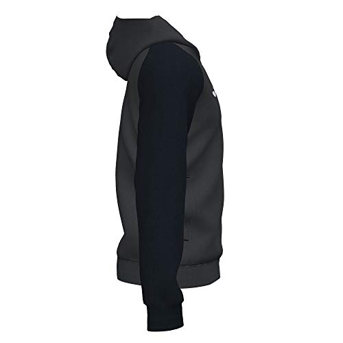 Joma Academy IV Sudadera con capucha, Antracita negro, Regular para Hombre