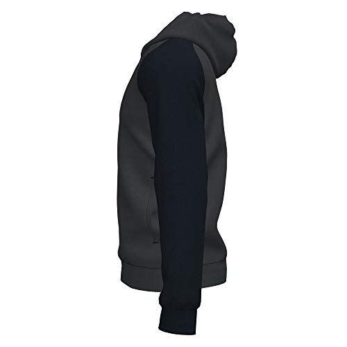 Joma Academy IV Sudadera con capucha, Antracita negro, Regular para Hombre