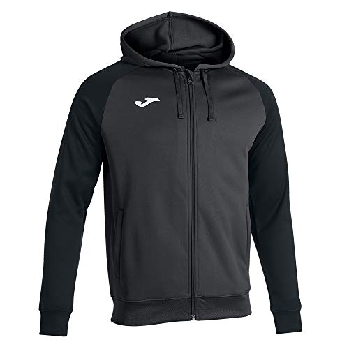 Joma Academy IV Sudadera con capucha, Antracita negro, Regular para Hombre