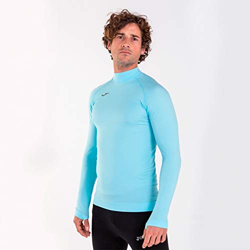 Joma Brama Classic Camiseta Termica, Hombre, Celeste, S-M