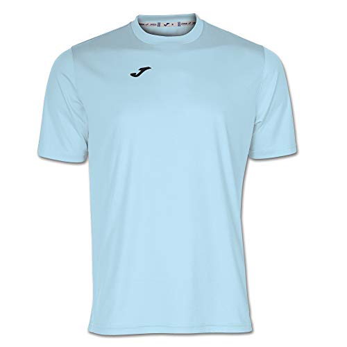 Joma Combi Camiseta Manga Corta, Hombre, Azul (Celeste), M