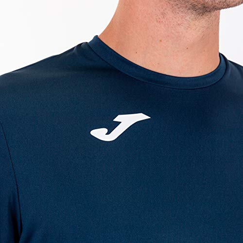 Joma Combi Camisetas Equip. M/L, Hombre, Marino Oscuro, S