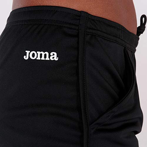 Joma Hobby Pantalones Cortos, Mujer, Negro, M